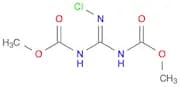 Carbamic acid, N-[(chloroamino)[(methoxycarbonyl)amino]methylene]-, methyl ester