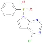 4-Chloro-7-(phenylsulfonyl)-7H-pyrrolo[2,3-d]pyrimidine