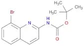 TERT-BUTYL 8-BROMOQUINOLIN-2-YLCARBAMATE