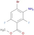 Methyl 3-amino-4-bromo-2,6-difluorobenzoate