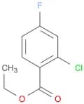 Benzoic acid, 2-chloro-4-fluoro-, ethyl ester