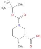 1,3-Piperidinedicarboxylic acid, 4-methyl-, 1-(1,1-dimethylethyl) ester, (3R,4R)-rel-