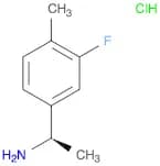 (1R)-1-(3-FLUORO-4-METHYLPHENYL)ETHYLAMINE HYDROCHLORIDE