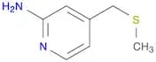 4-((Methylthio)methyl)pyridin-2-amine