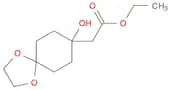 Ethyl 2-(8-hydroxy-1,4-dioxaspiro[4.5]decan-8-yl)acetate