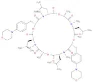 Cyclo(.α.R)-.α.-hydroxy-4-(4-morpholinyl)benzenepropanoyl-N-methyl-L-leucyl-(2R)-2-hydroxypropanoy…