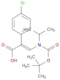 Trans-N-Boc-2-(4-chlorophenyl)-3-(isopropylamino) acrylic acid
