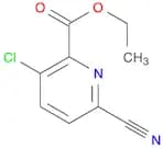 Ethyl 3-chloro-6-cyanopicolinate