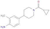 (4-(4-Amino-3-methylphenyl)piperidin-1-yl)(cyclopropyl)methanone