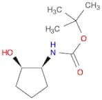 Carbamic acid, (2-hydroxycyclopentyl)-, 1,1-dimethylethyl ester, cis