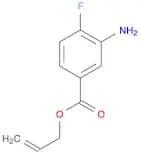 Benzoic acid, 3-amino-4-fluoro-, 2-propenyl ester (9CI)
