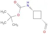 Carbamic acid, (3-formylcyclobutyl)-, 1,1-dimethylethyl ester, cis- (9CI)