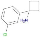 1-(3-Chlorophenyl)cyclobutanamine