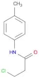 3-Chloro-N-(4-methylphenyl)propanamide