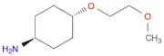 Cyclohexanamine, 4-(2-methoxyethoxy)-, trans- (9CI)