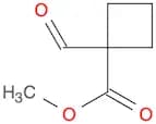 Cyclobutanecarboxylic acid, 1-formyl-, methyl ester (9CI)
