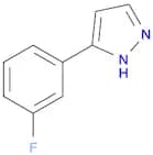 1H-Pyrazole,3-(3-fluorophenyl)-(9CI)