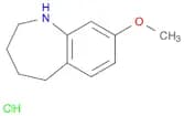 8-Methoxy-2,3,4,5-tetrahydro-1H-1-benzazepine hydrochloride