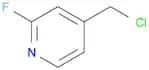 Pyridine, 4-(chloromethyl)-2-fluoro- (9CI)
