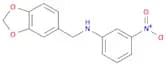 N-(1,3-benzodioxol-5-ylmethyl)-3-nitroaniline