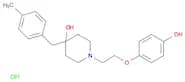 4-Piperidinol, 1-[2-(4-hydroxyphenoxy)ethyl]-4-[(4-Methylphenyl)Methyl]-,hydrochloride