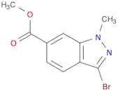 Methyl 3-bromo-1-methylindazole-6-carboxylate