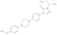 2,4-Dihydro-4-[4-[4-(4-methoxyphenyl)-1-piperazinyl]phenyl]-2-(1-methylpropyl)-3h-1,2,4-triazol-3-…
