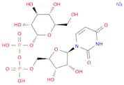 Uridine 5'-(trihydrogen diphosphate), P'-a-D-glucopyranosyl ester,disodium salt