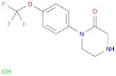 1-((4-Trifluoromethoxy)phenyl) piperazin-2-one HCl
