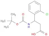 3-tert-Butoxycarbonylamino-3-(2-chloro-phenyl)-propionic acid