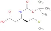 Pentanoic acid, 3-[[(1,1-dimethylethoxy)carbonyl]amino]-5-(methylthio)-,(3R)-
