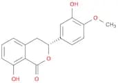 (3R)-3,4-Dihydro-8-hydroxy-3-(3-hydroxy-4-methoxyphenyl)-1H-2-benzopyran-1-one