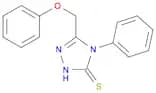 5-Phenoxymethyl-4-phenyl-4H-[1,2,4]triazole-3-thiol
