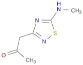 1-(5-(Methylamino)-1,2,4-thiadiazol-3-yl)propan-2-one