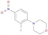 Morpholine, 4-​(2-​fluoro-​4-​nitrophenyl)​-