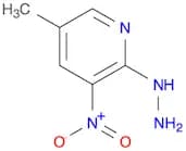 2-Hydrazinyl-5-methyl-3-nitropyridine