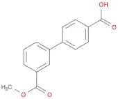 4-(3-Methoxycarbonylphenyl)benzoic acid
