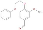 3-Methoxy-4-(2-phenoxyethoxy)benzaldehyde