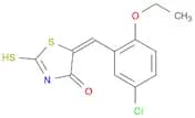 (5E)-5-(5-chloro-2-ethoxybenzylidene)-2-mercapto-1,3-thiazol-4(5H)-one