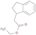 1H-INDENE-1-ACETIC ACID, 2,3-DIHYDRO-, ETHYL ESTER