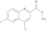 Methyl 4-chloro-6-fluoroquinoline-2-carboxylate