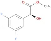 Benzeneacetic acid, 3,​5-​difluoro-​α-​hydroxy-​, methyl ester, (αS)​-