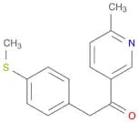 1-(6-Methylpyridin-3-yl)-2-(4-(methylthio)phenyl)ethanone