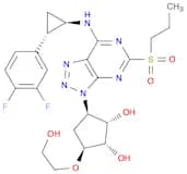 1,2-Cyclopentanediol, 3-[7-[[(1R,2S)-2-(3,4-difluorophenyl)cyclopropyl]amino]-5-(propylsulfonyl)-3…