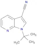 1H-Pyrrolo[2,3-b]pyridine-3-carbonitrile, 1-(1,1-dimethylethyl)-