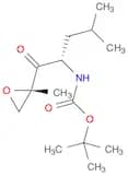 Carbamic acid, N-[(1S)-3-methyl-1-[[(2S)-2-methyl-2-oxiranyl]carbonyl]butyl]-, 1,1-dimethylethyl e…