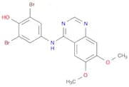 Phenol, 2,6-dibromo-4-[(6,7-dimethoxy-4-quinazolinyl)amino]-