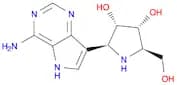 3,4-Pyrrolidinediol, 2-(4-amino-5H-pyrrolo3,2-dpyrimidin-7-yl)-5-(hydroxymethyl)-, (2S,3S,4R,5R)-