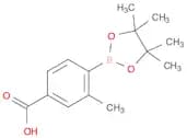 3-Methyl-4-(4,4,5,5-tetramethyl-1,3,2-dioxaborolan-2-yl)benzoic acid