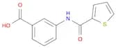 3-[(THIEN-2-YLCARBONYL)AMINO]BENZOIC ACID